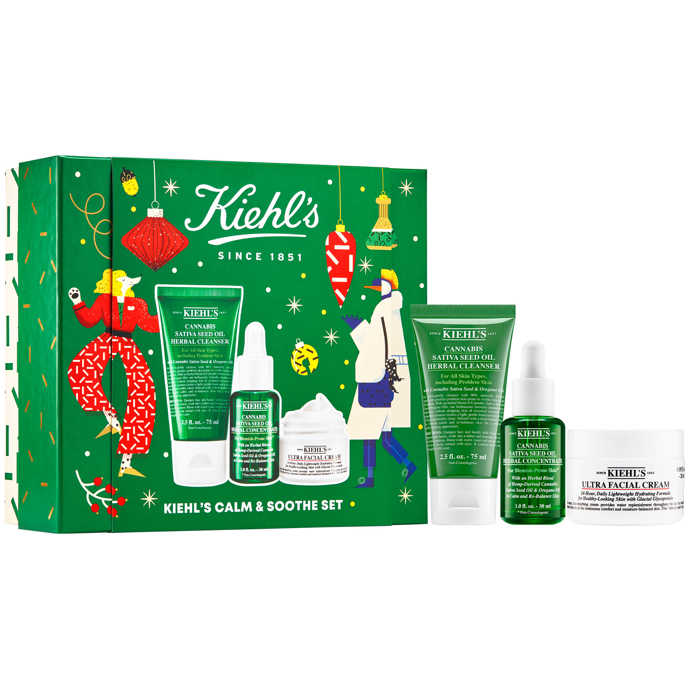 Kiehls Calm Soothe Set - Kiehls 55$